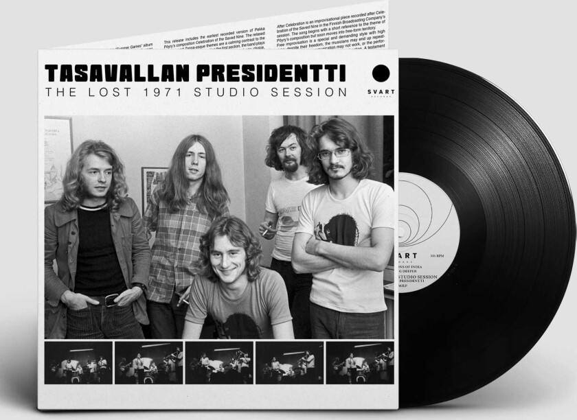Tasavallan Presidentti The Lost 1971 Studio Session LP/Vinyl