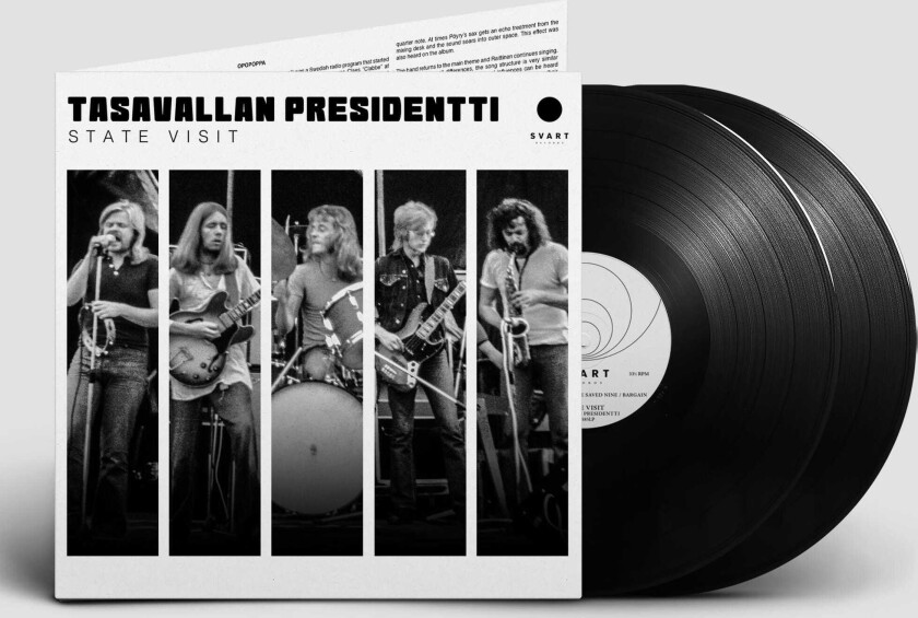 Tasavallan Presidentti State Visit Live In Sweden 1973 LP/Vinyl