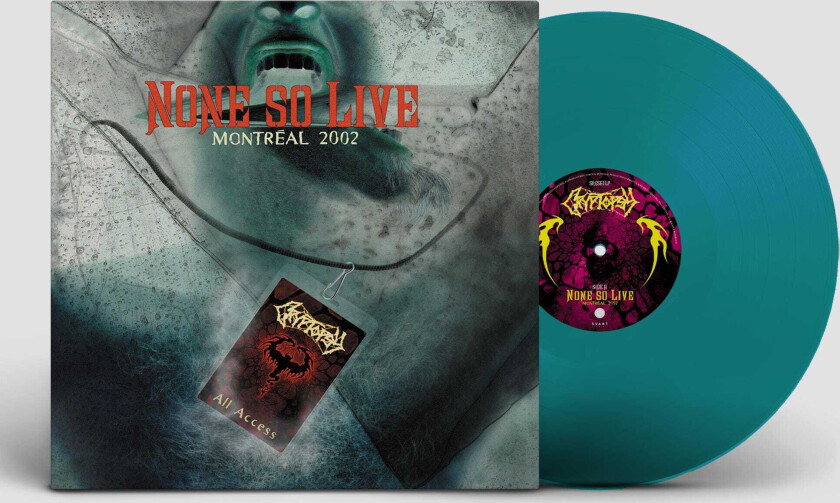 Cryptopsy None So Live LP/Vinyl