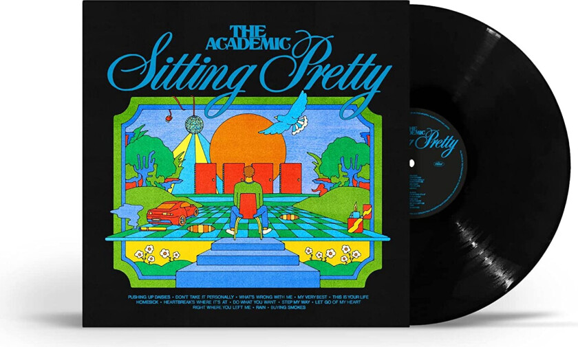 The Academic Sitting Pretty LP/Vinyl