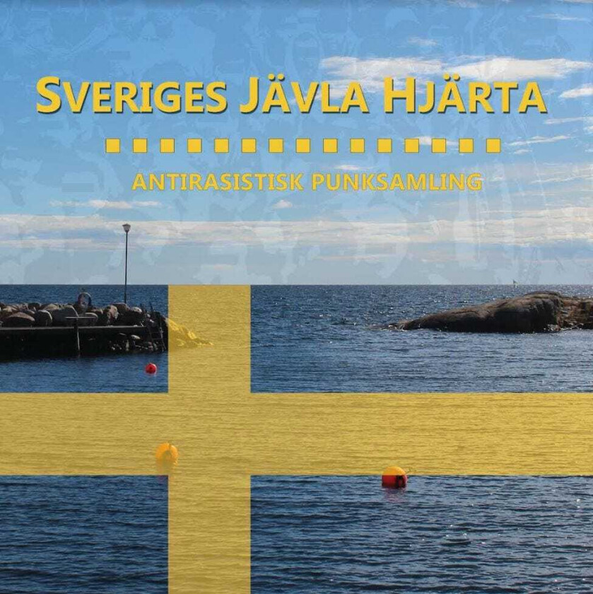 Diverse Punk  Sveriges Jävla Hjärta  Antirasistisk Punksamling  LP/Vinyl