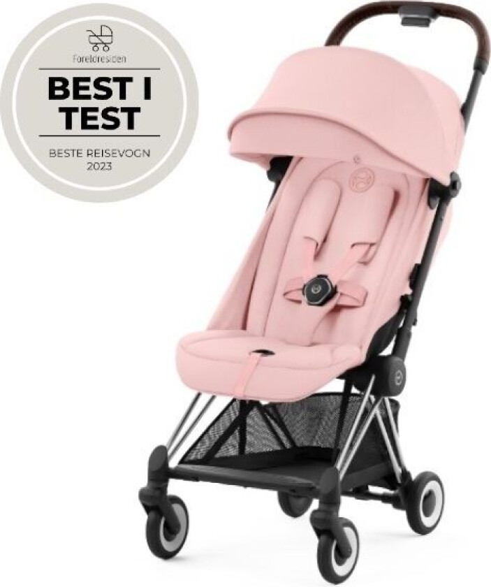 Cybex, Platinum, Reisetrille, Coya - Peach Pink/chrome