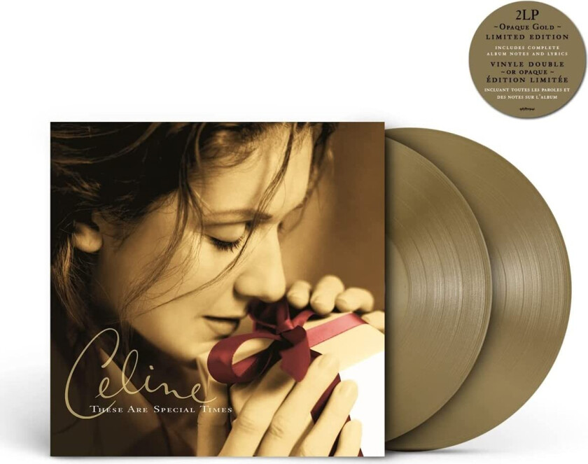 Celine Dion These Are Special Times LP/Vinyl