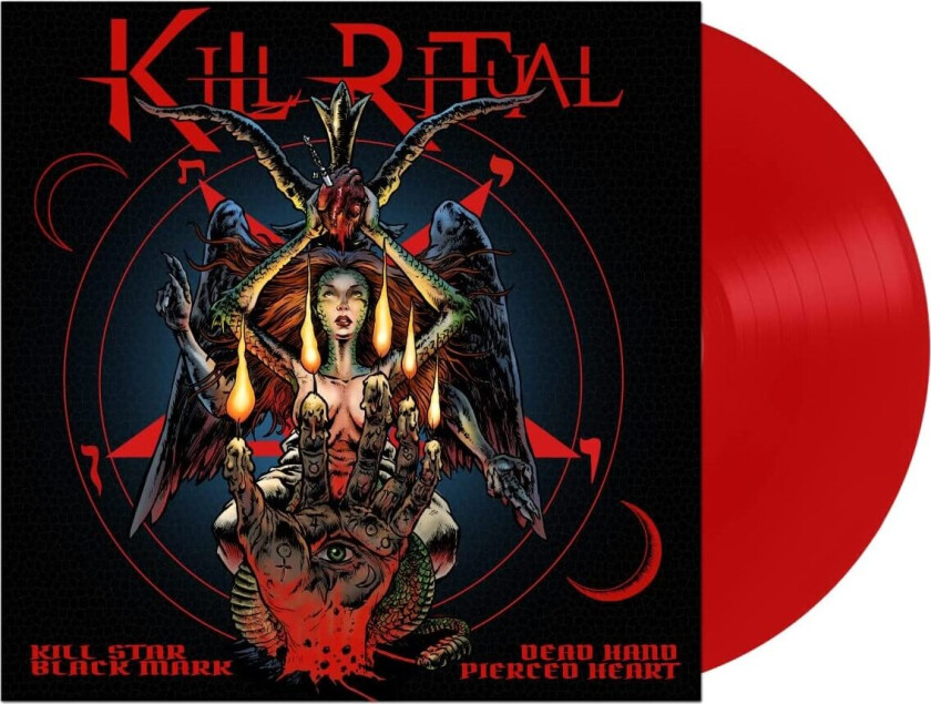 Kill Ritual Kill Star Black Mark Dead Hand Pierced Heart LP/Vinyl
