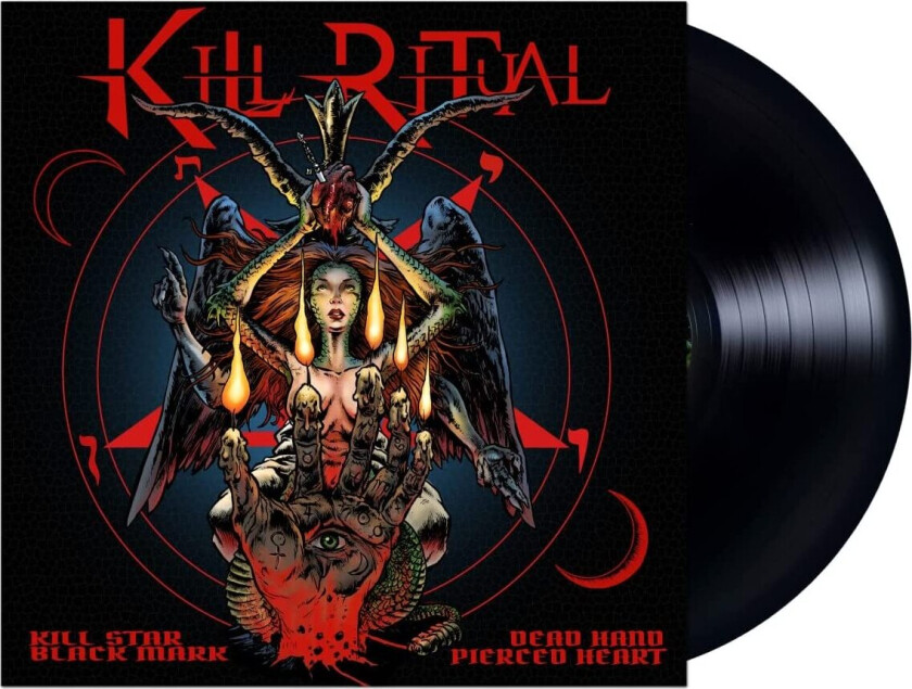 Kill Ritual Kill Star Black Mark Dead Hand Pierced Heart LP/Vinyl