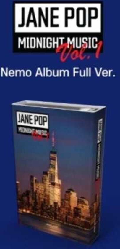 Jane Pop Midnight Music Vol.1 (Nemo Card Album Full Version) Incl. Jacket Photocard Set CD