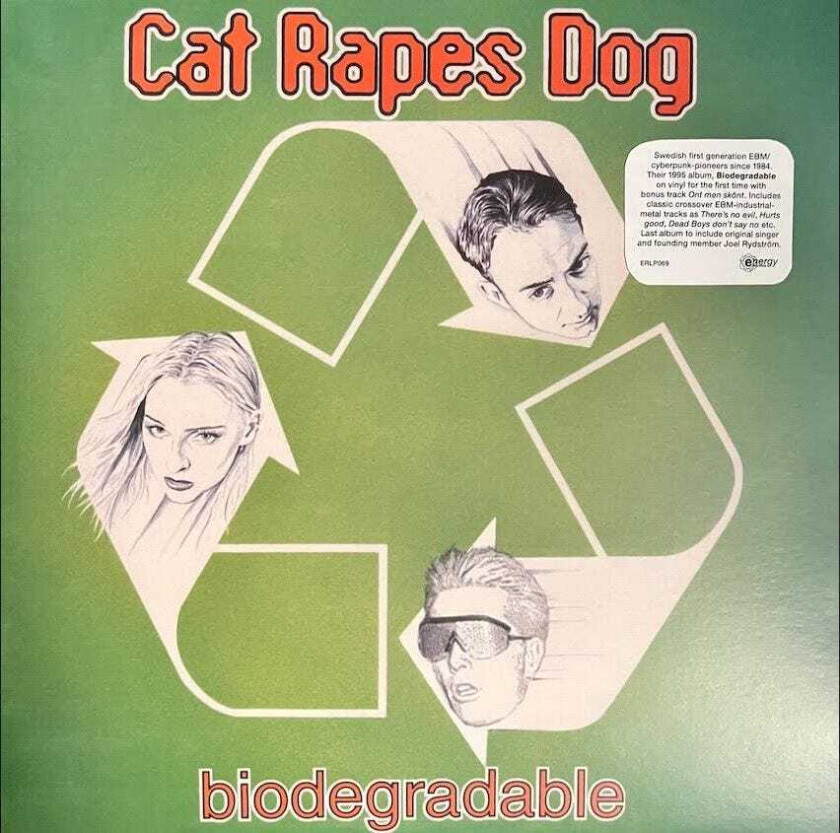 Cat Rapes Dog Biodegradable LP/Vinyl