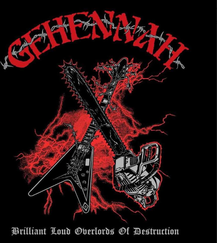 Gehennah Brilliant Loud Overlords Of Destruction LP/Vinyl