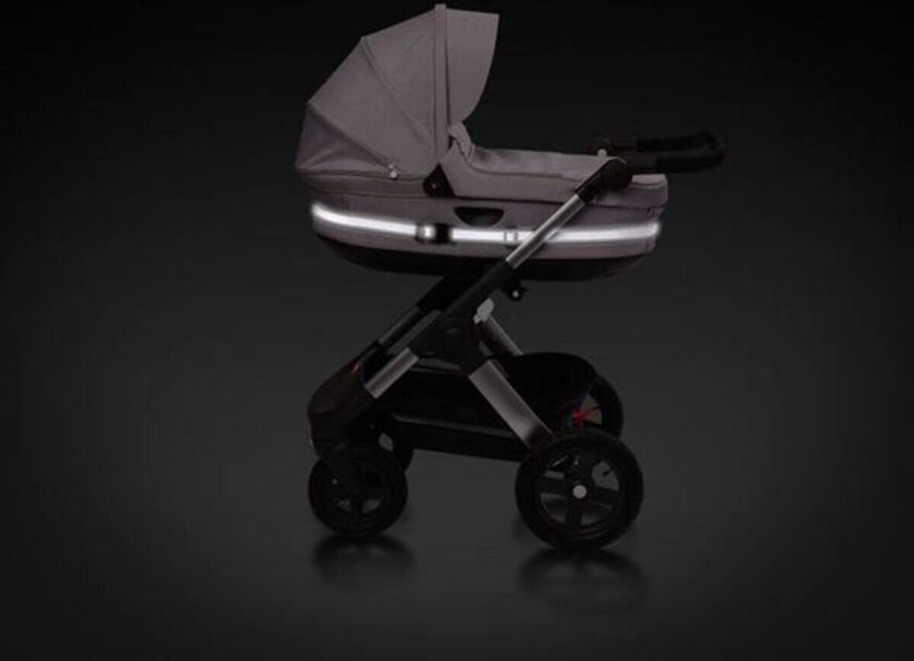 Refleksstropp til vogn, Grå