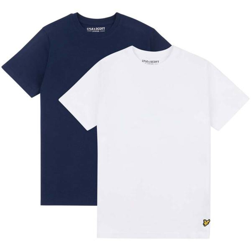 Scott Lyle & Scott 2-Pack T-Skjorter Til Barn, Navy Blazer