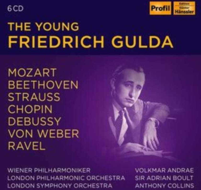 Friedrich Gulda The Young Friedrich Gulda CD