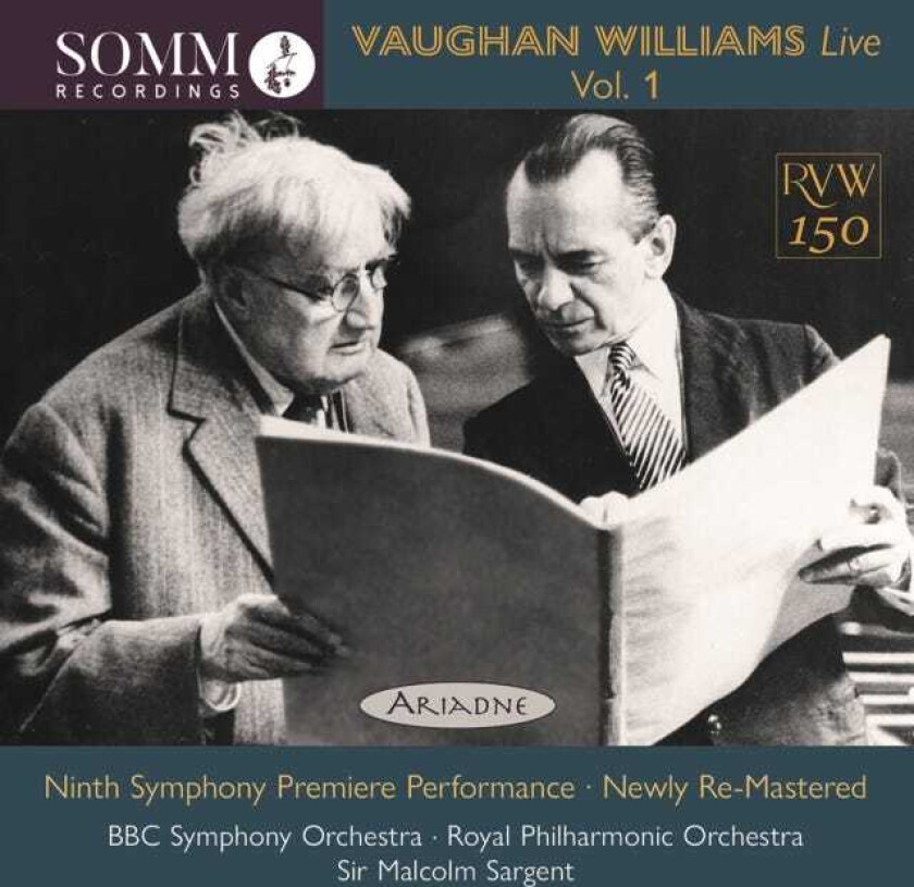 BBC Symphony Orchestra, Royal Philharmonic Orchestra  Vaughan Williams Live Vol. 1  CD