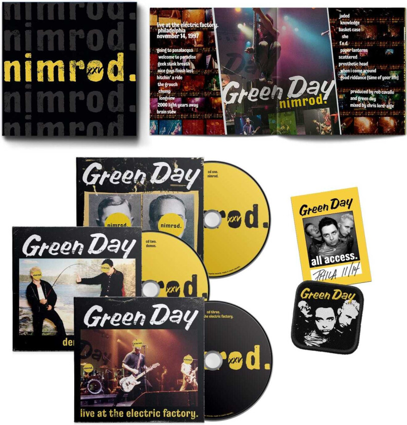 Green Day  Nimrod  CD