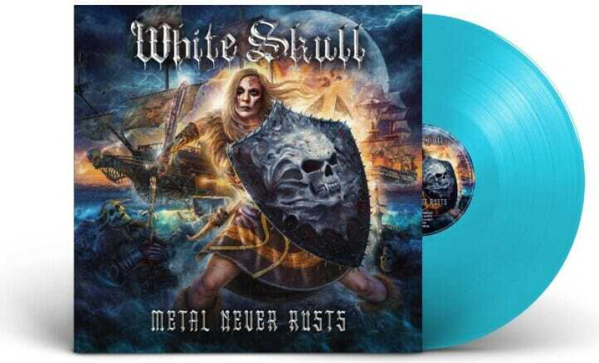 White Skull Metal Never Rusts LP/Vinyl