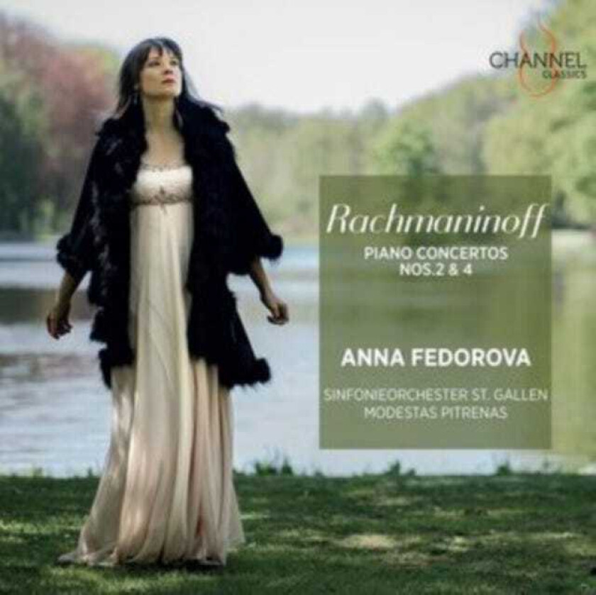 Anna Fedorova, Modestas Pitrenas, Sinfonieorchester St Gallen Rachmaninoff: Piano Concertos Nos. 2 & 4 CD
