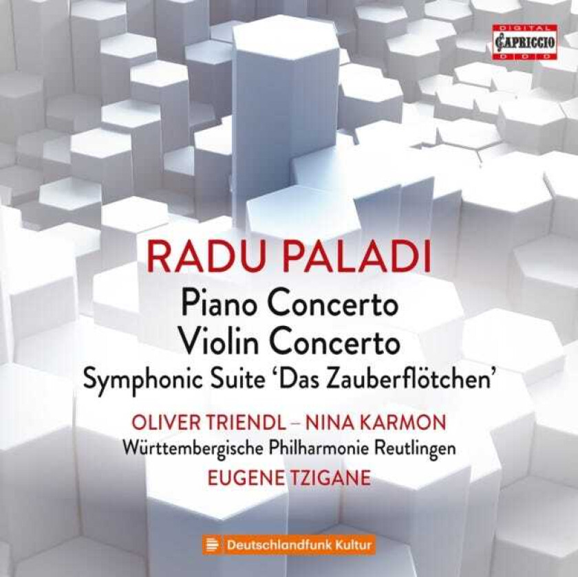 Nina Karmon, Oliver Triendl, Wurttembergische Philharmonie Reutlingen, Eugene Tzigane, Radu Paladi Paladi: Piano Concerto, Violin Concerto, Symphonic Suite 'the Little Magic Flute' CD