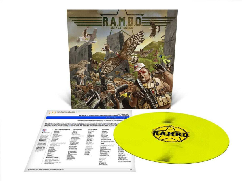 R.A.M.B.O. Defy Extinction LP/Vinyl