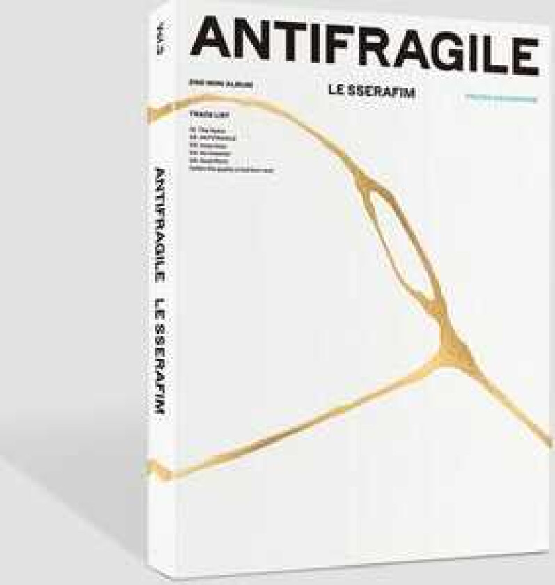 Le Sserafim Antifragile (Standard Version Vol. 3) Incl. Booklet, Postcard, Poster, Photocard And Stickers. CD