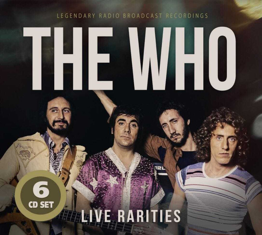 The Who Live Rarities Legendary Radio Broadcast Recordings CD