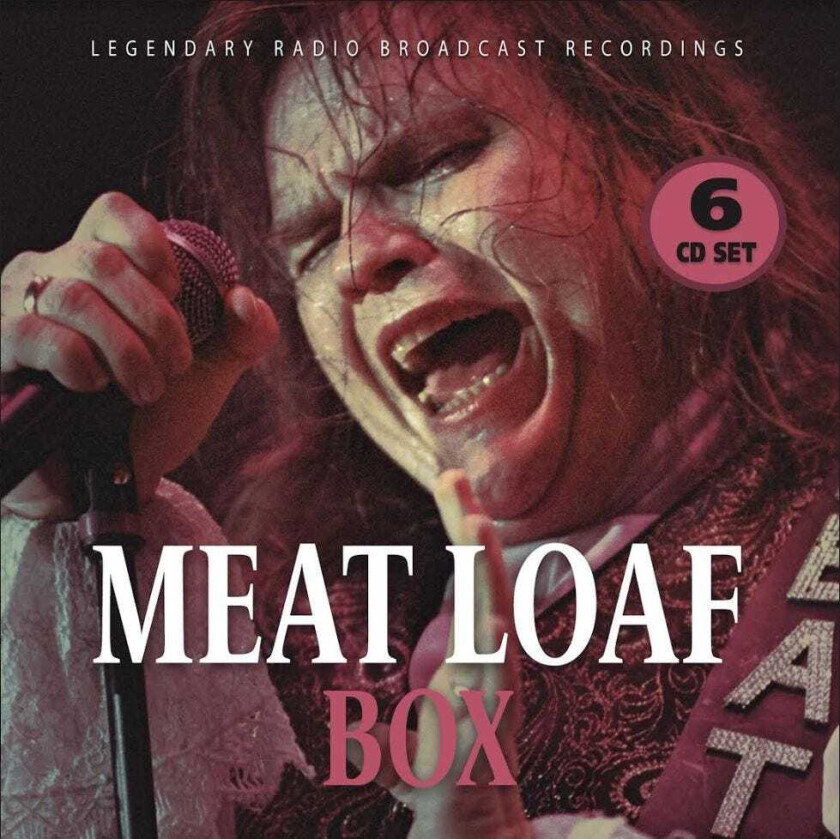 Meat Loaf Box Legendary Radio Broadcast Recordings CD