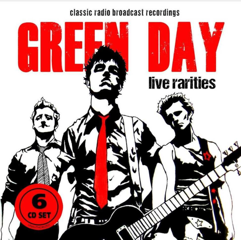 Green Day  Live Rarities (Classic Radio Broadcast Recordings)  CD