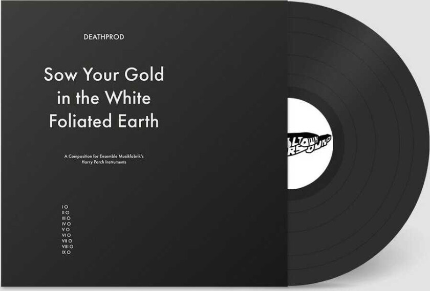 Deathprod Sow Your Gold In The White Foliated Earth LP/Vinyl