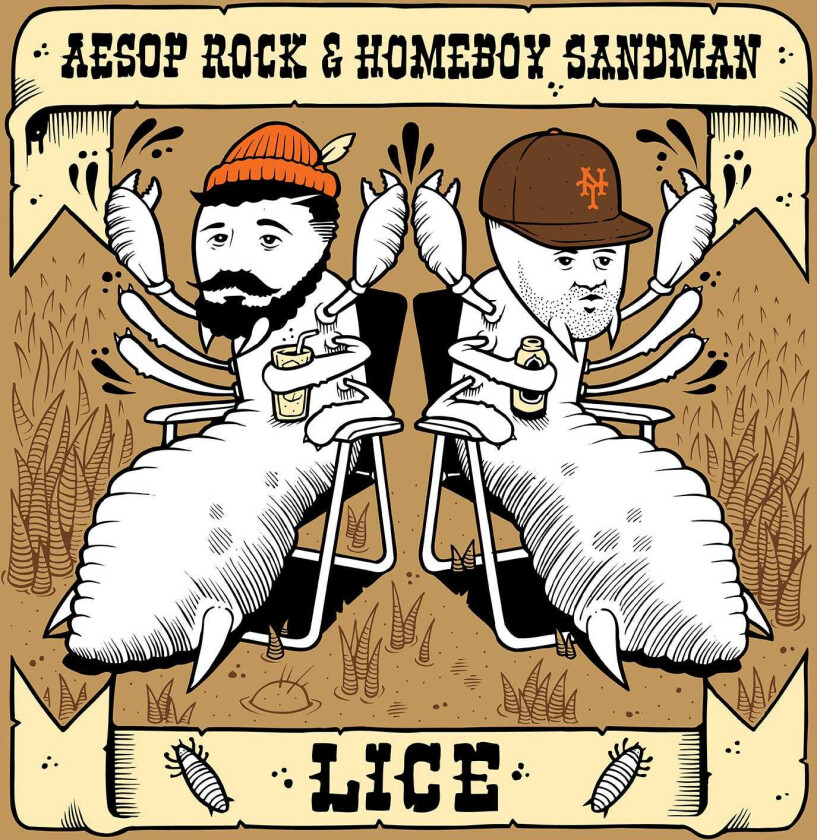 Aesop Rock & Homeboy Sandman, Aesop Rock, Homeboy Sandman Lice LP/Vinyl