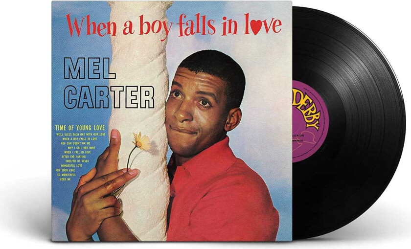 Mel Carter When A Boy Falls In Love LP/Vinyl