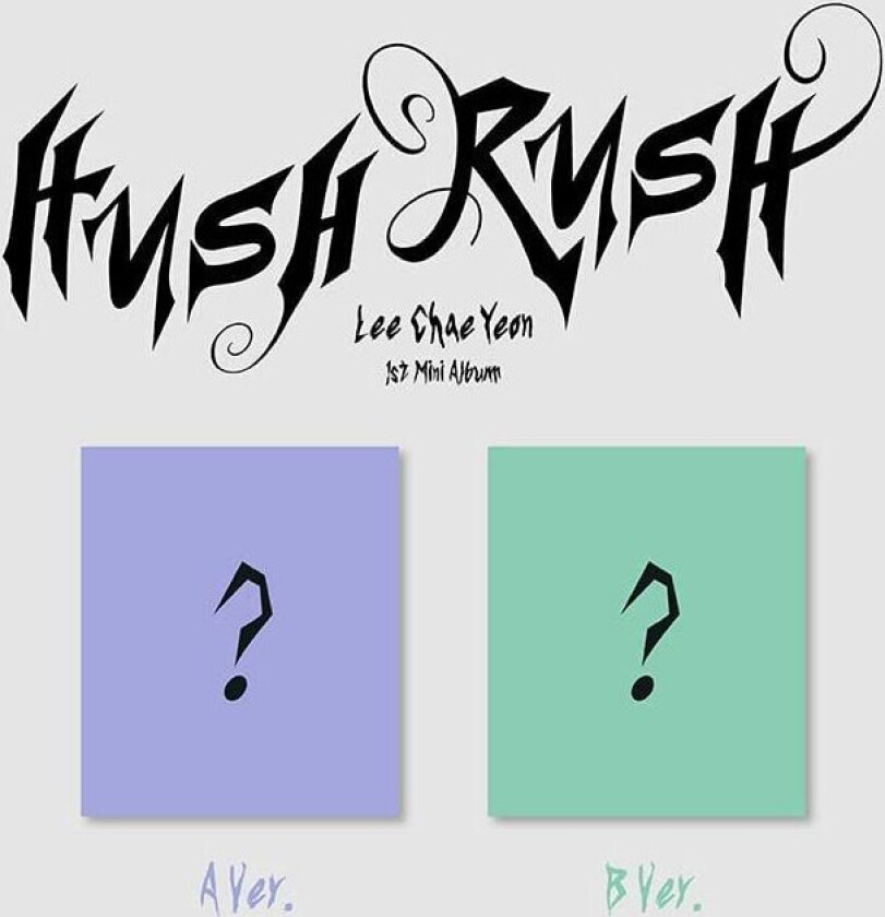 Lee Chae Yeon Hush Rush Incl. 76pg Photobook, Sticker, Bag Charm, 2 Photo Card, Flyers + Folded P CD