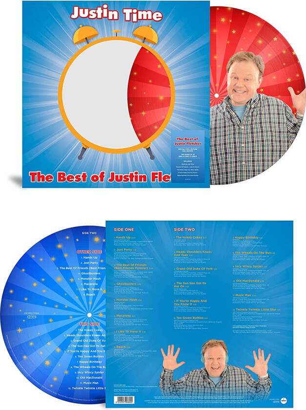 Justin Fletcher Justin Time LP/Vinyl