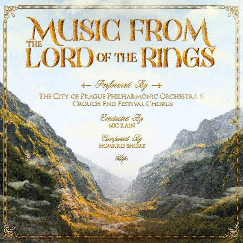 City Of Prague Philharmonic Orchestra, Filmmusikk, Howard Shore Music From The Lord Of The Rings LP/Vinyl