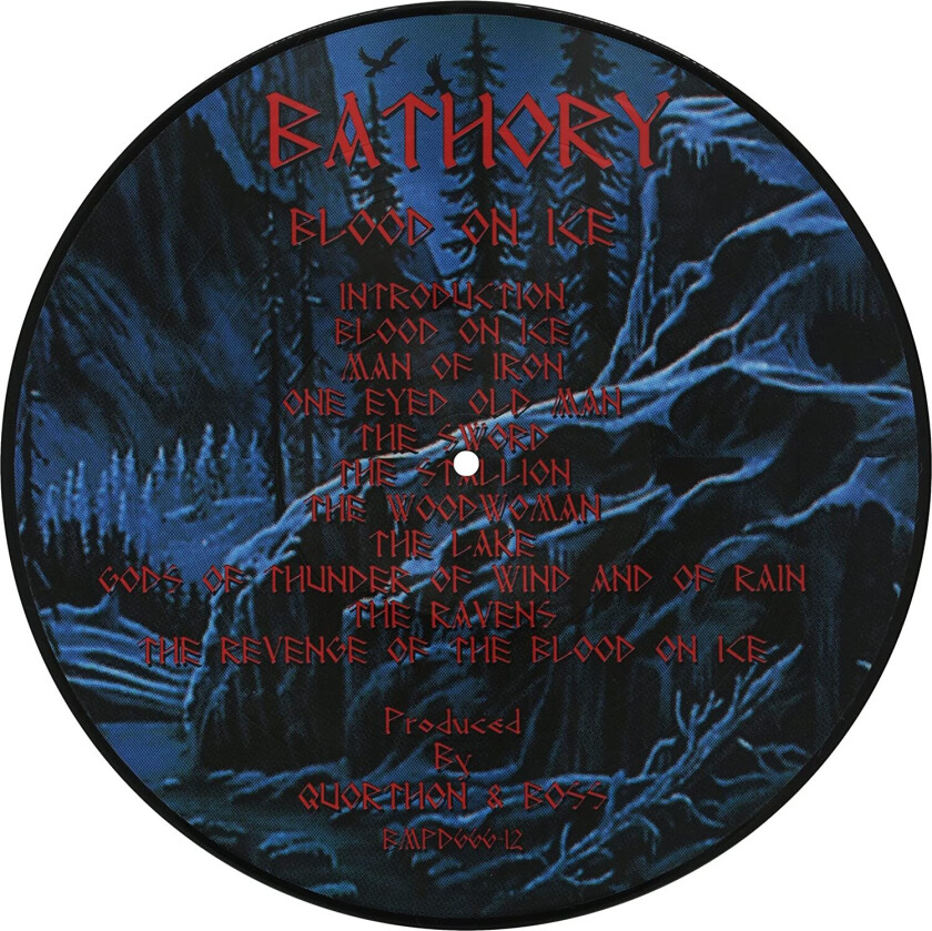 Bathory Blood On Ice LP/Vinyl