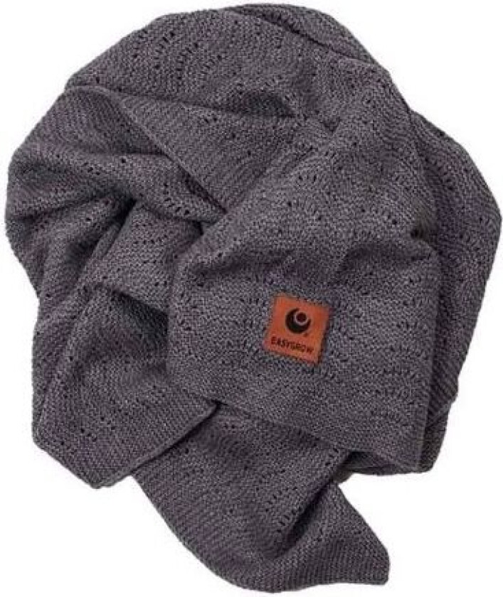 Grandma Wave Babyteppe - Dark Grey