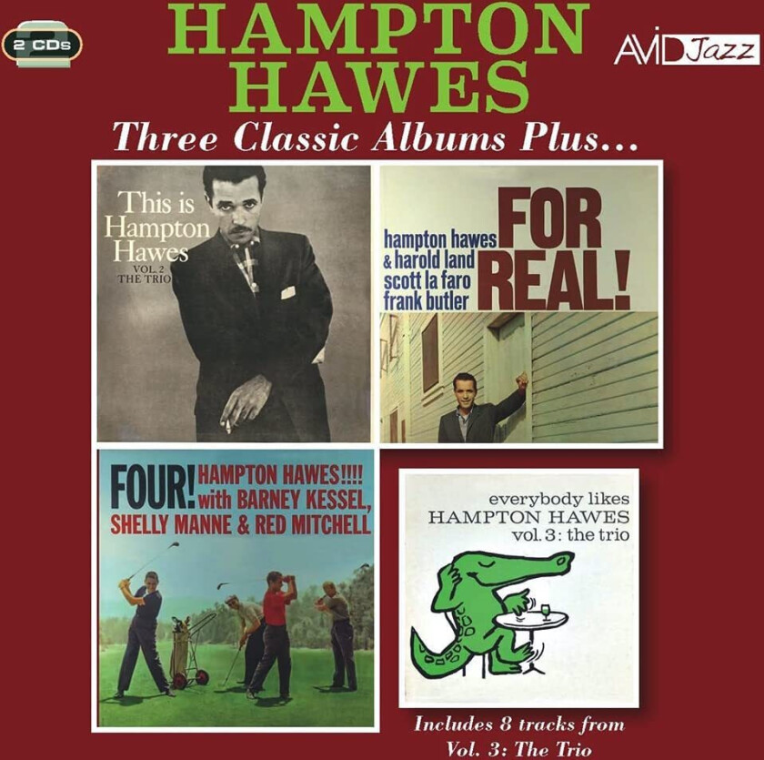 Hampton Hawes Three Classic Albums Plus CD