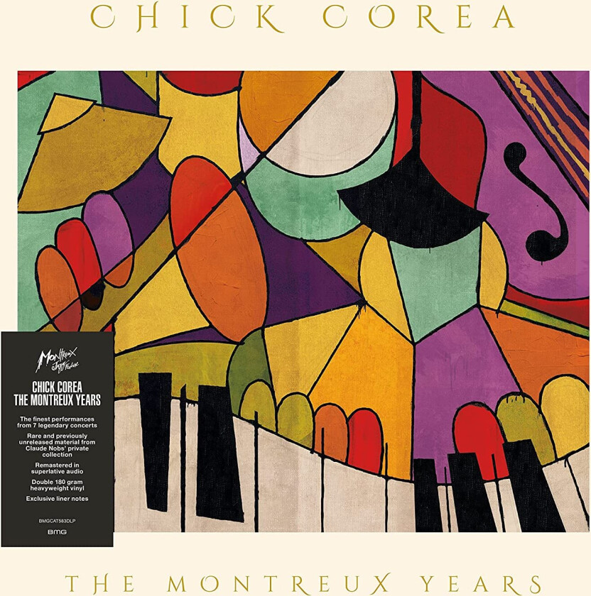 Chick Corea The Montreux Years LP/Vinyl