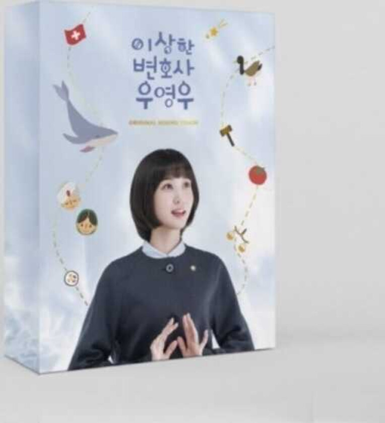 Diverse KPop, Filmmusikk  Extraordinary Attorney Woo (ENA Korean Drama)  Incl. 64pg Booklet, Paper Whale Mobile, PopUp Card,  CD