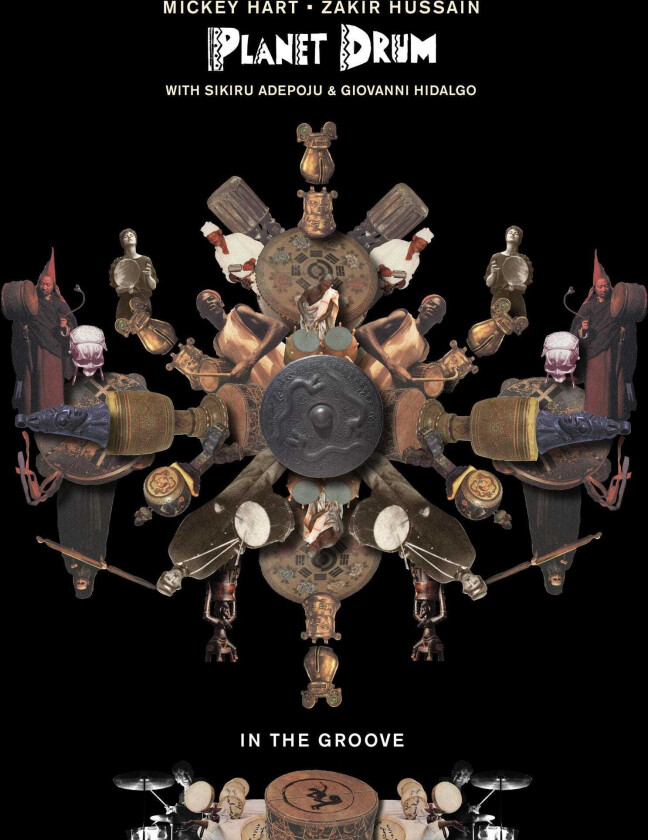 Planet Drum, Mickey Hart, Zakir Hussain In The Groove LP/Vinyl