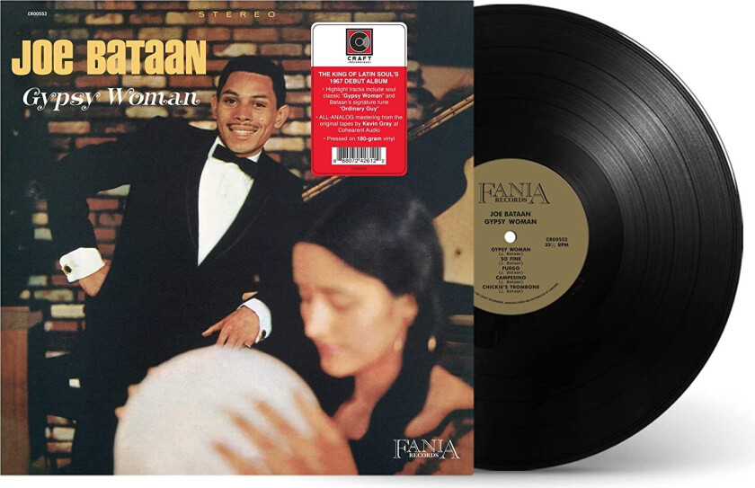 Joe Bataan Gypsy Woman LP/Vinyl