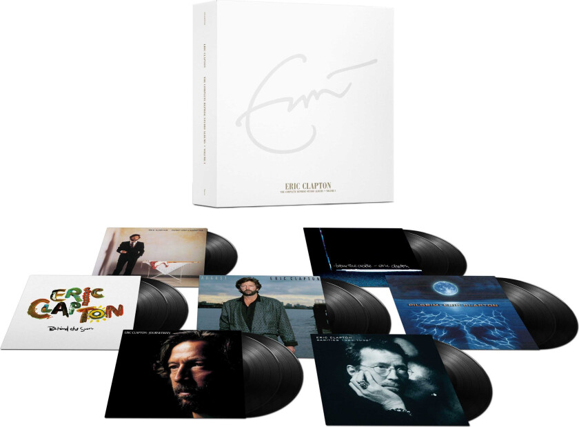 Bilde av Eric Clapton The Complete Reprise Studio Albums Vol. 1 (Incl. Rarities Vol. 1) LP/Vinyl