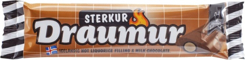 Sterkar Draumur Lakris & Melkesjokolade 45g