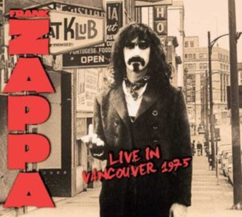 Frank Zappa  Live In Vancouver 1975  CD