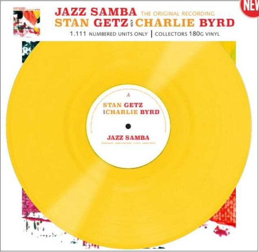 Charlie Byrd, Stan Getz, Stan Getz & Charlie Byrd Jazz Samba LP/Vinyl