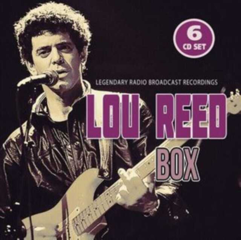 Lou Reed Box Legendary Radio Broadcast Recordings CD