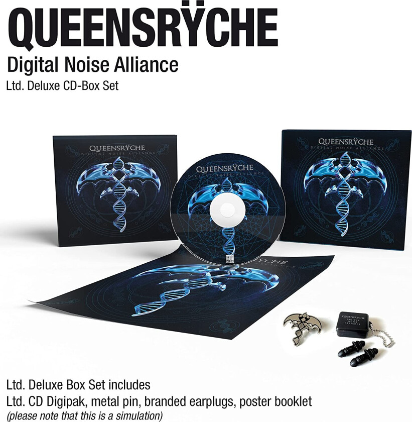 Queensrÿche Digital Noise Alliance Limited Deluxe Box Set CD