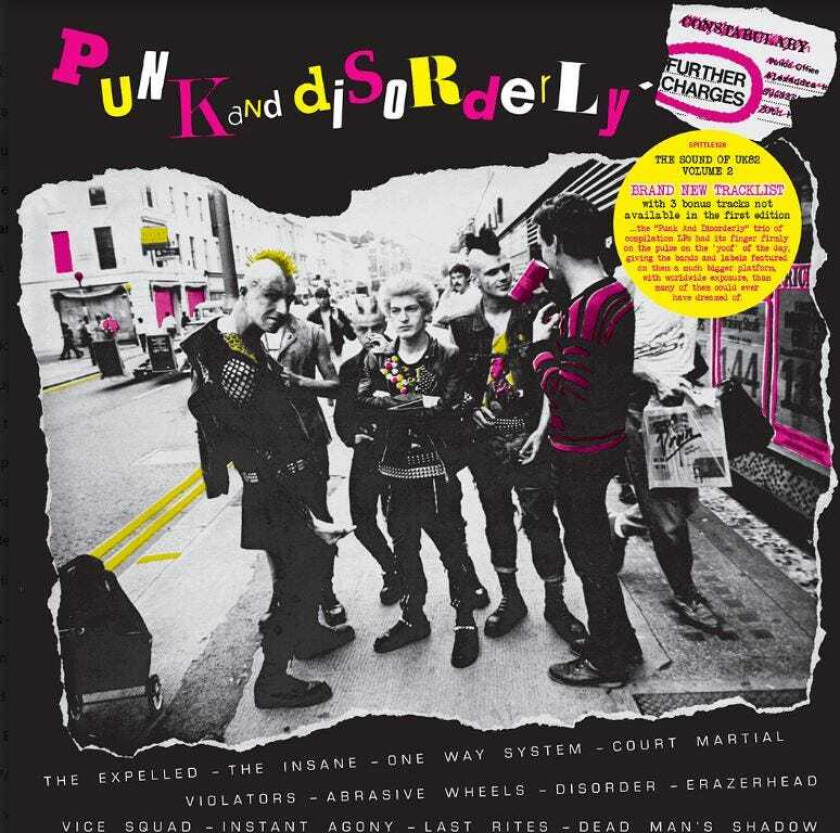 Diverse Punk Punk And Disorderly Vol.2 Further Charges LP/Vinyl