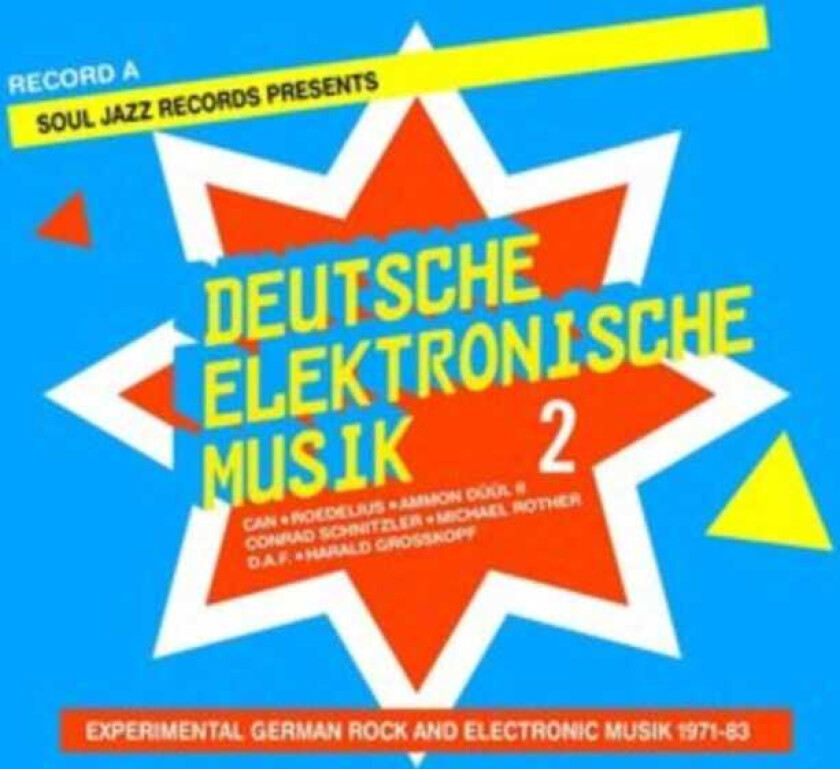 Diverse Electronica  Deutsche Elektronische Musik 2 Record A: Experimental German Rock And Electronic Music 197183  LP/Vinyl