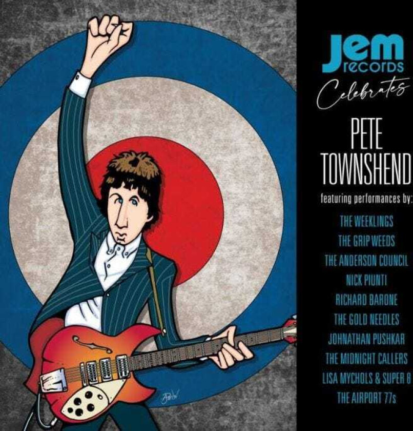 The Who Tribute, Diverse Rock  Jem Records Celebrates Pete Townshend  CD