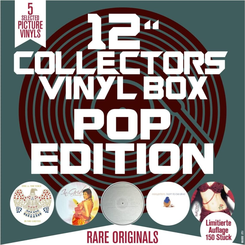 Diverse Pop 12" Collector's Vinyl Box LP/Vinyl