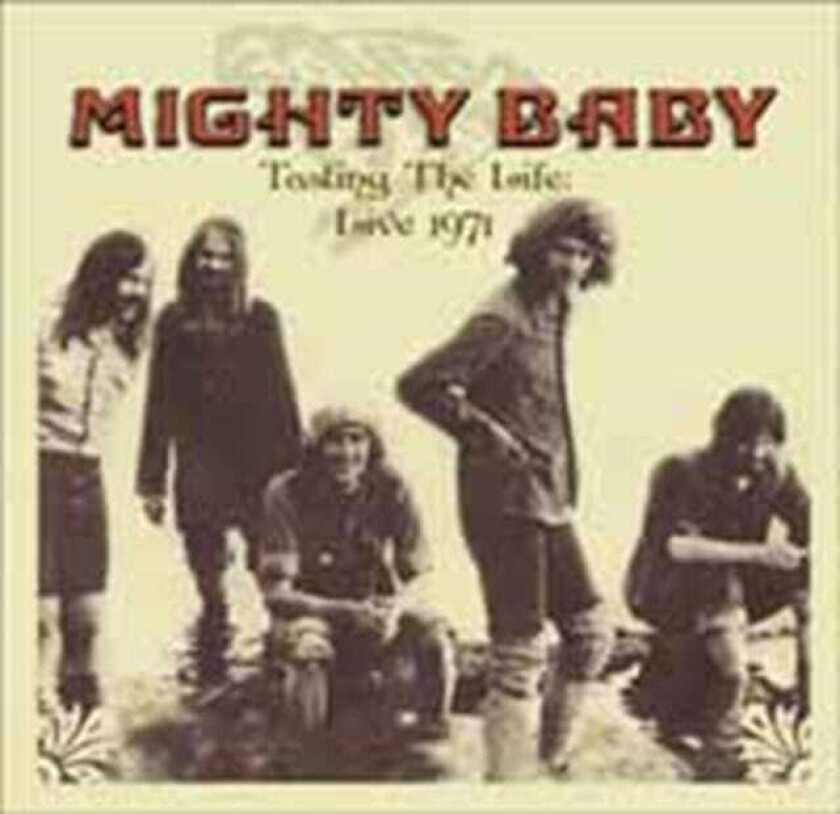 Mighty Baby Tasting The Life Live 1971 LP/Vinyl
