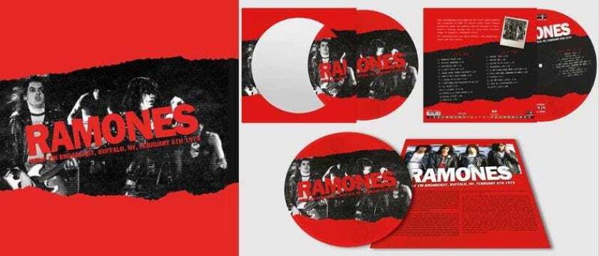 Ramones WBUF FM Broadcast, Buffalo, NY, February 8th 1979 Limited Eition LP/Vinyl